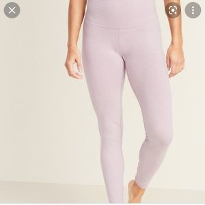 Old Navy Go Dry Pink Leggings - Size Large